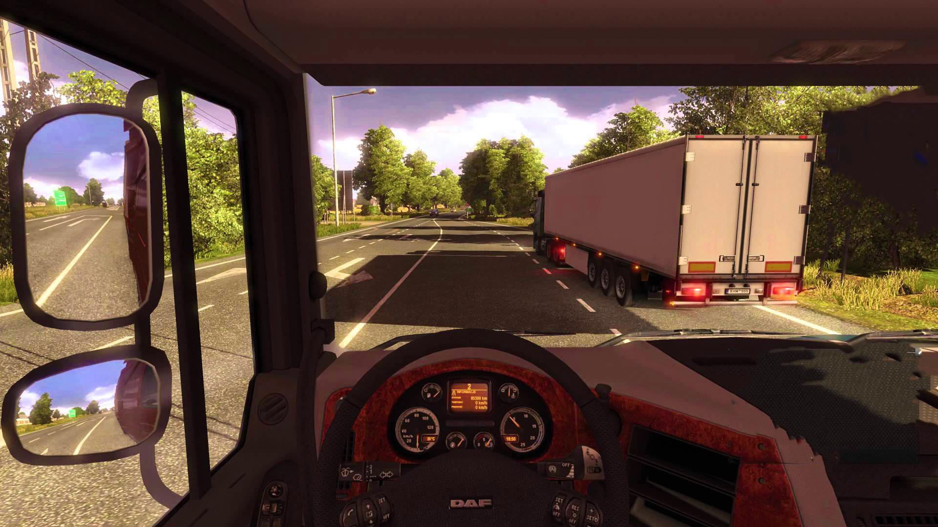 اسکرین شات 2 بازی Euro Truck Driving Simulator