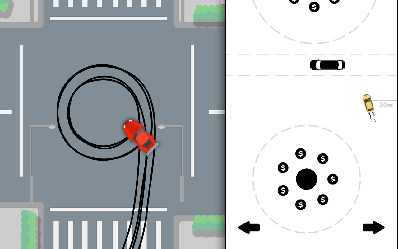 اسکرین شات 6 بازی Donuts Drift: Endless Drifting