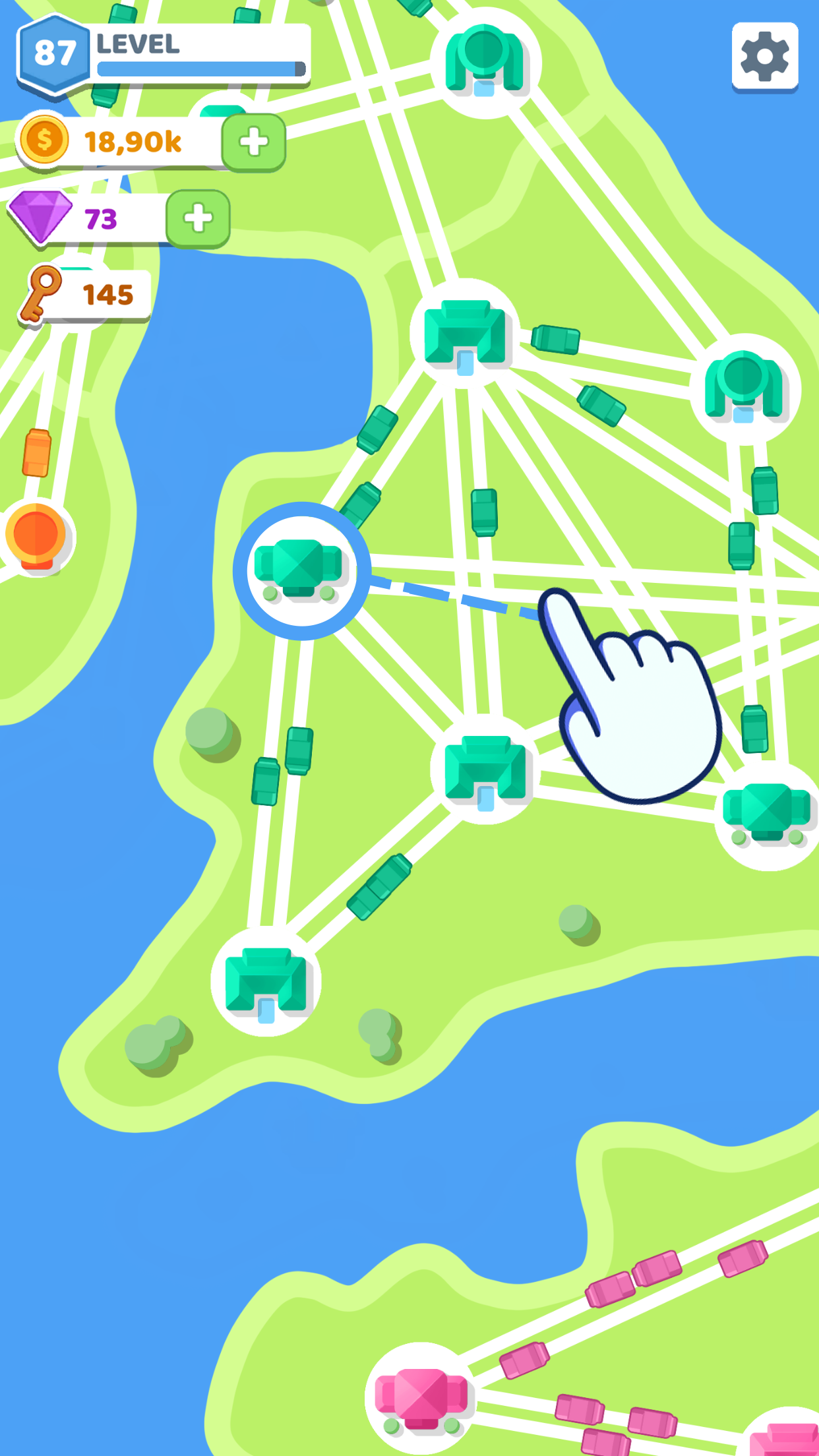 اسکرین شات 1 بازی State Connect: Traffic Control