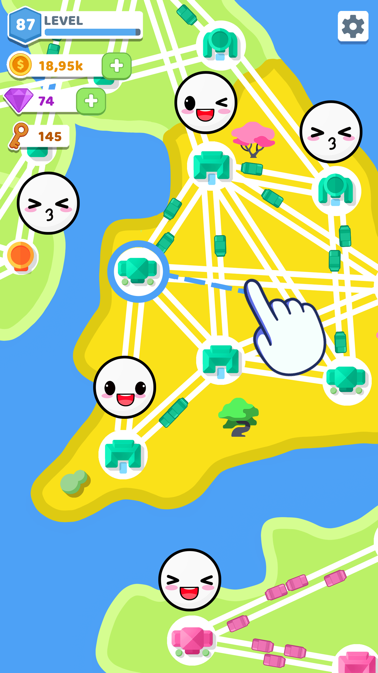 اسکرین شات 1 بازی State Connect: Traffic Control