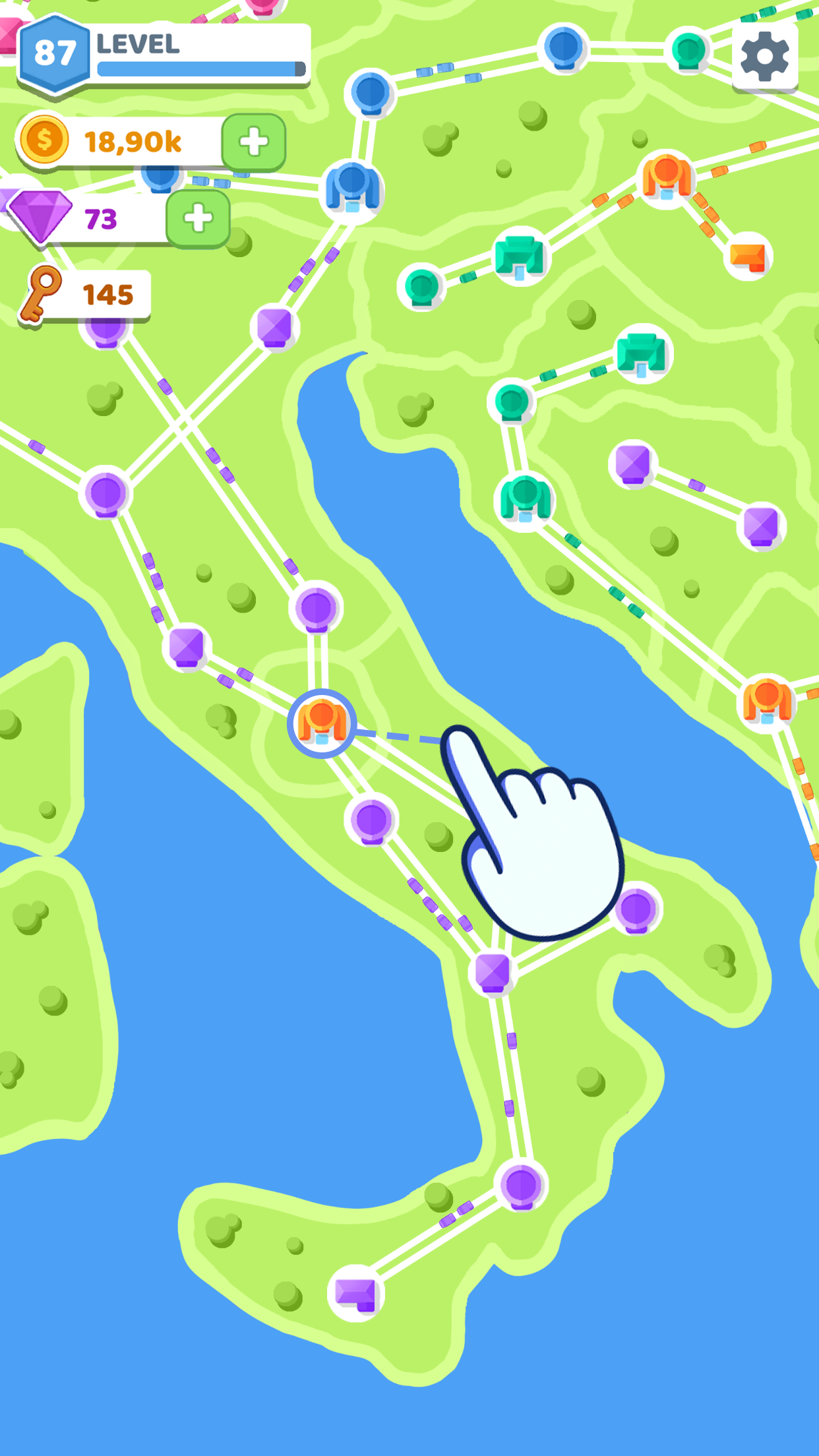 اسکرین شات 2 بازی State Connect: Traffic Control