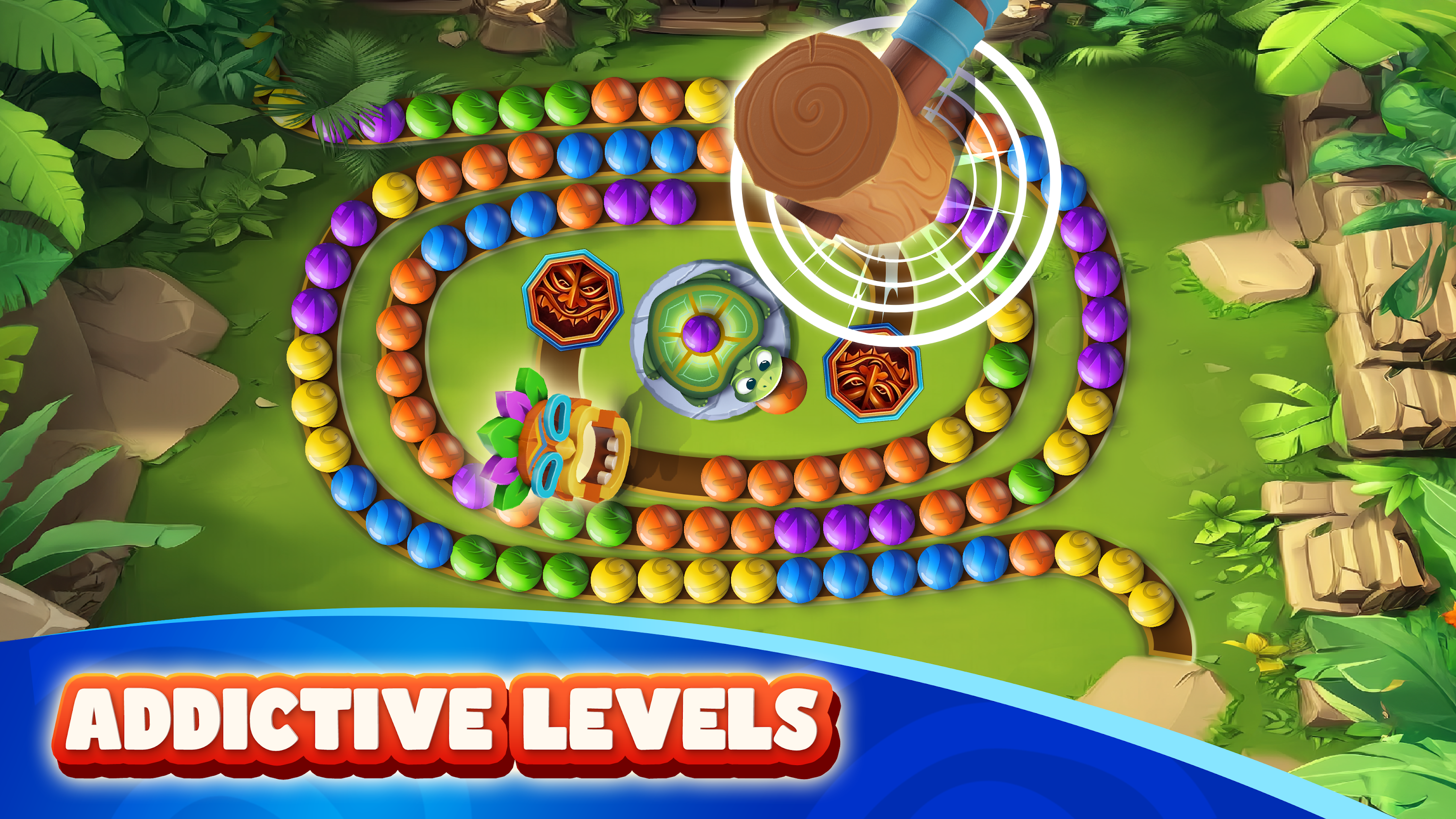 اسکرین شات 4 بازی Marble Woka Woka: Jungle Blast