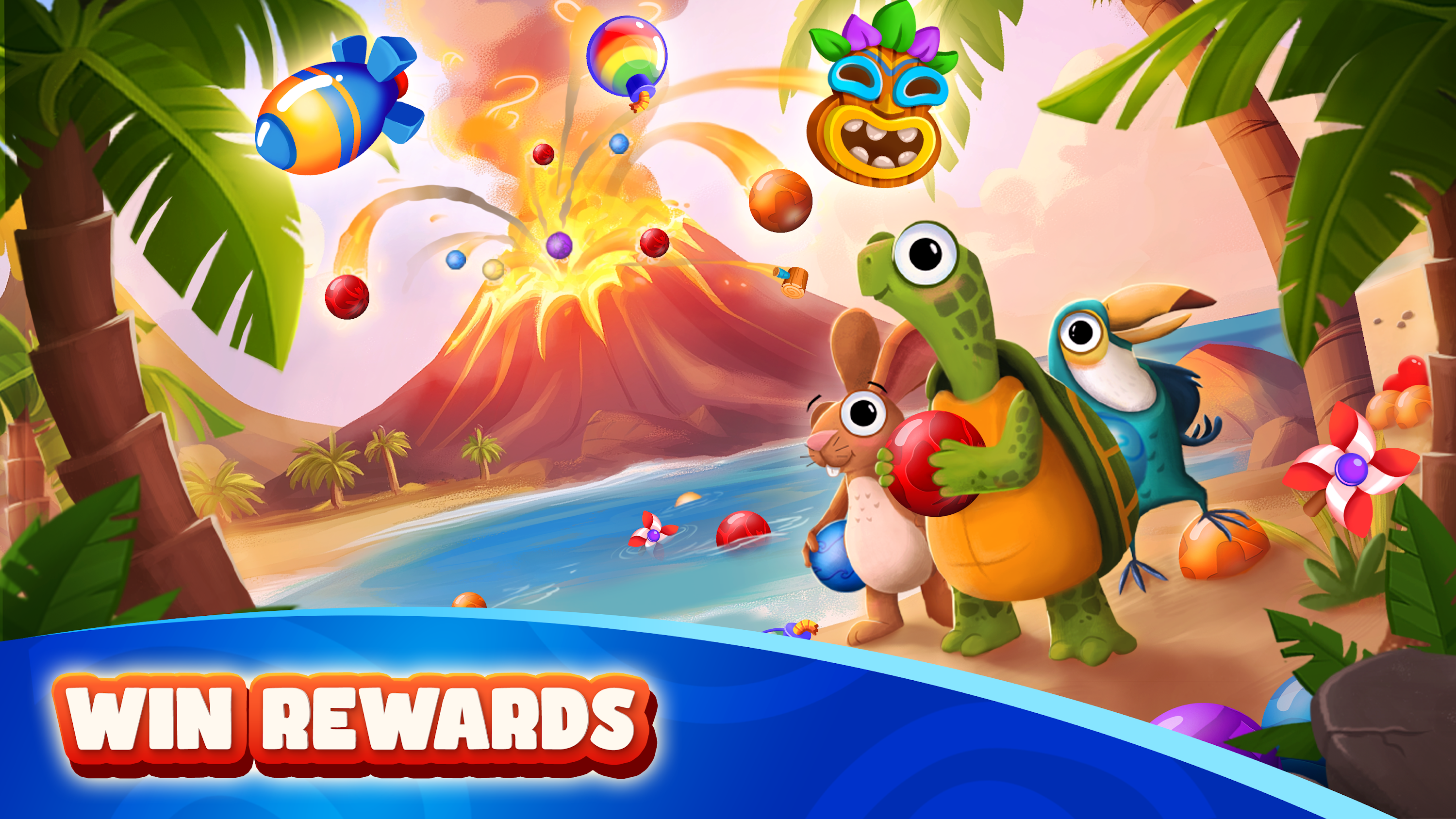 اسکرین شات 5 بازی Marble Woka Woka: Jungle Blast