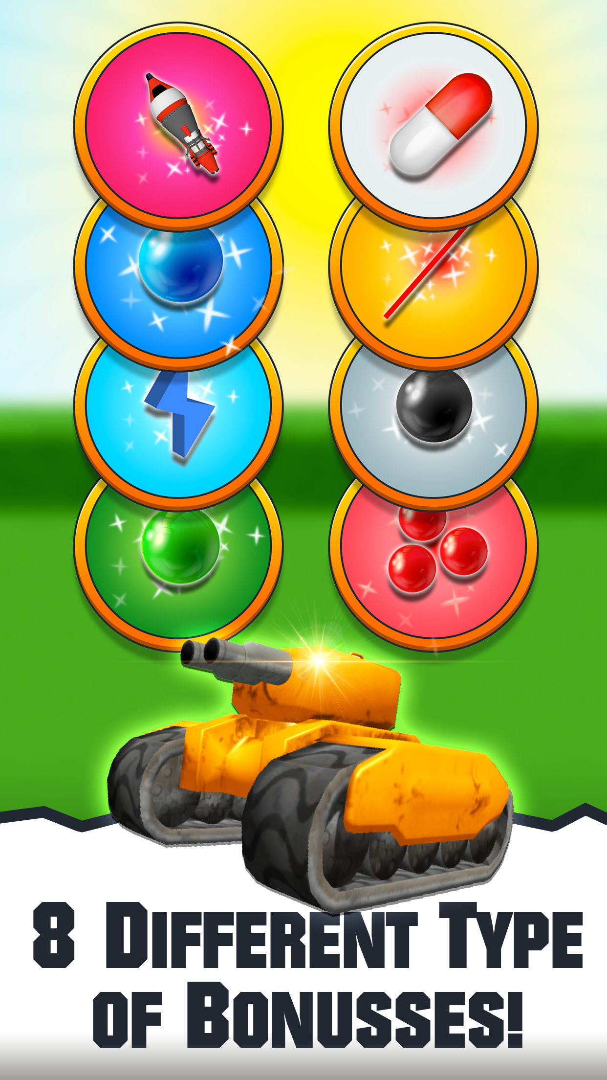 اسکرین شات 4 بازی 2 Player Tank Wars