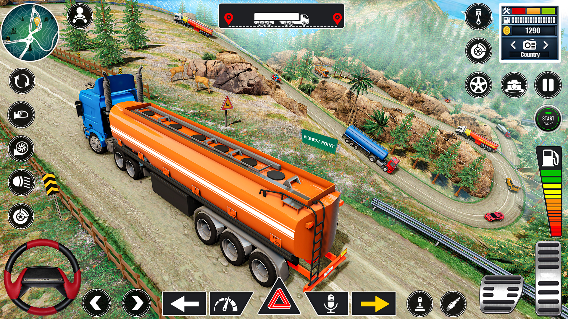 اسکرین شات 7 بازی Truck Simulator 3D Truck Games