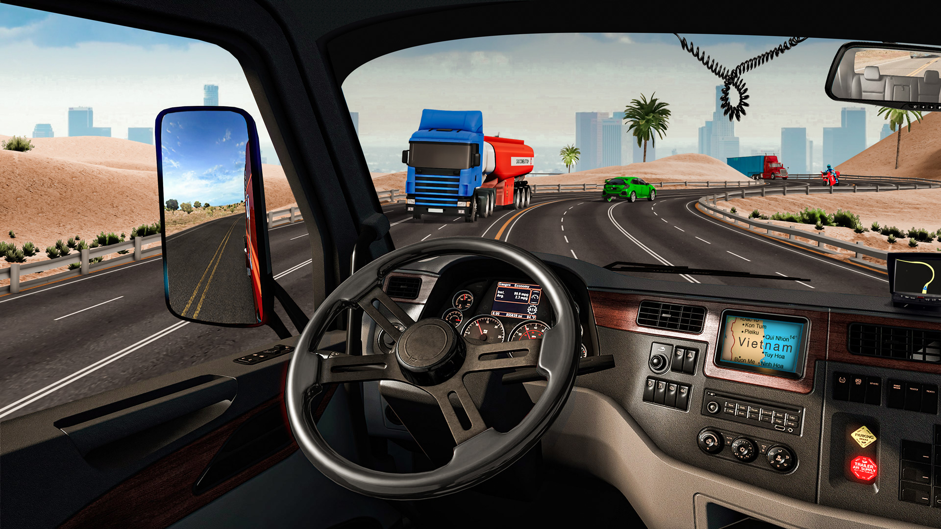 اسکرین شات 5 بازی Truck Simulator 3D Truck Games