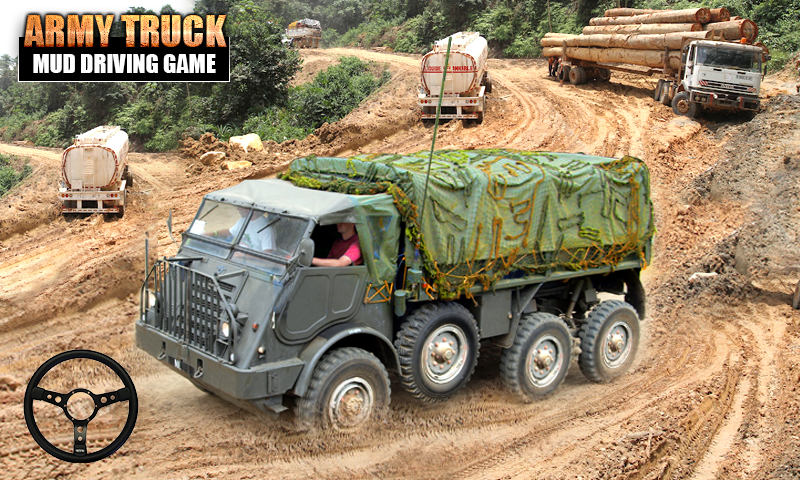 اسکرین شات 2 بازی Army Truck Driver 3D