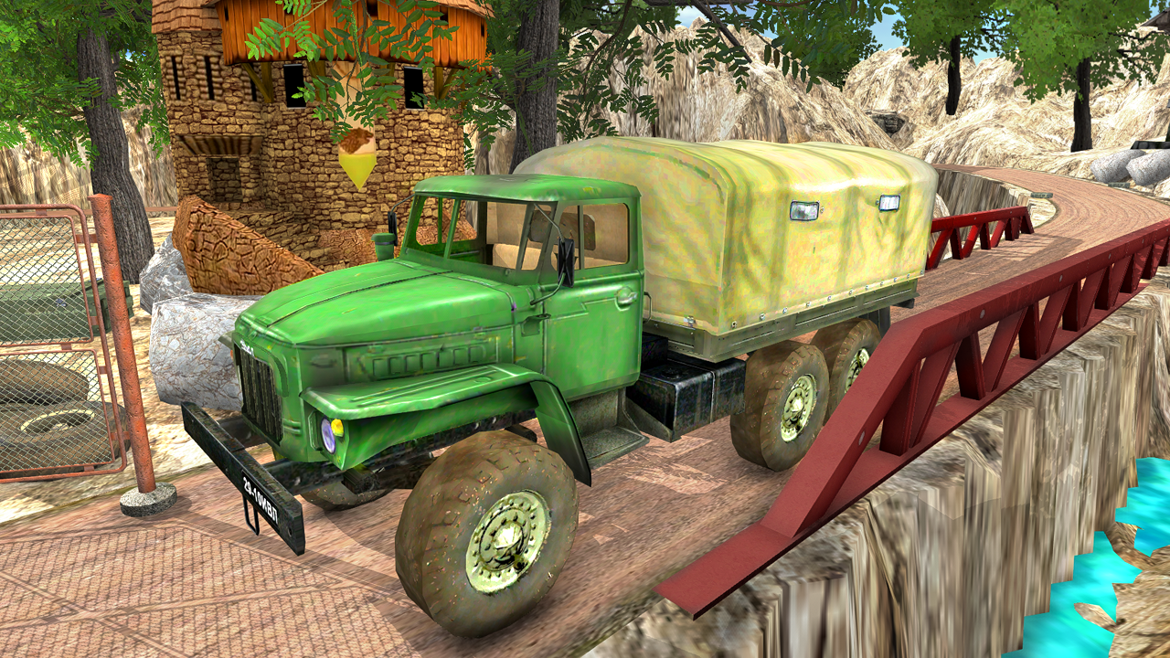 اسکرین شات 5 بازی Army Truck Driver 3D