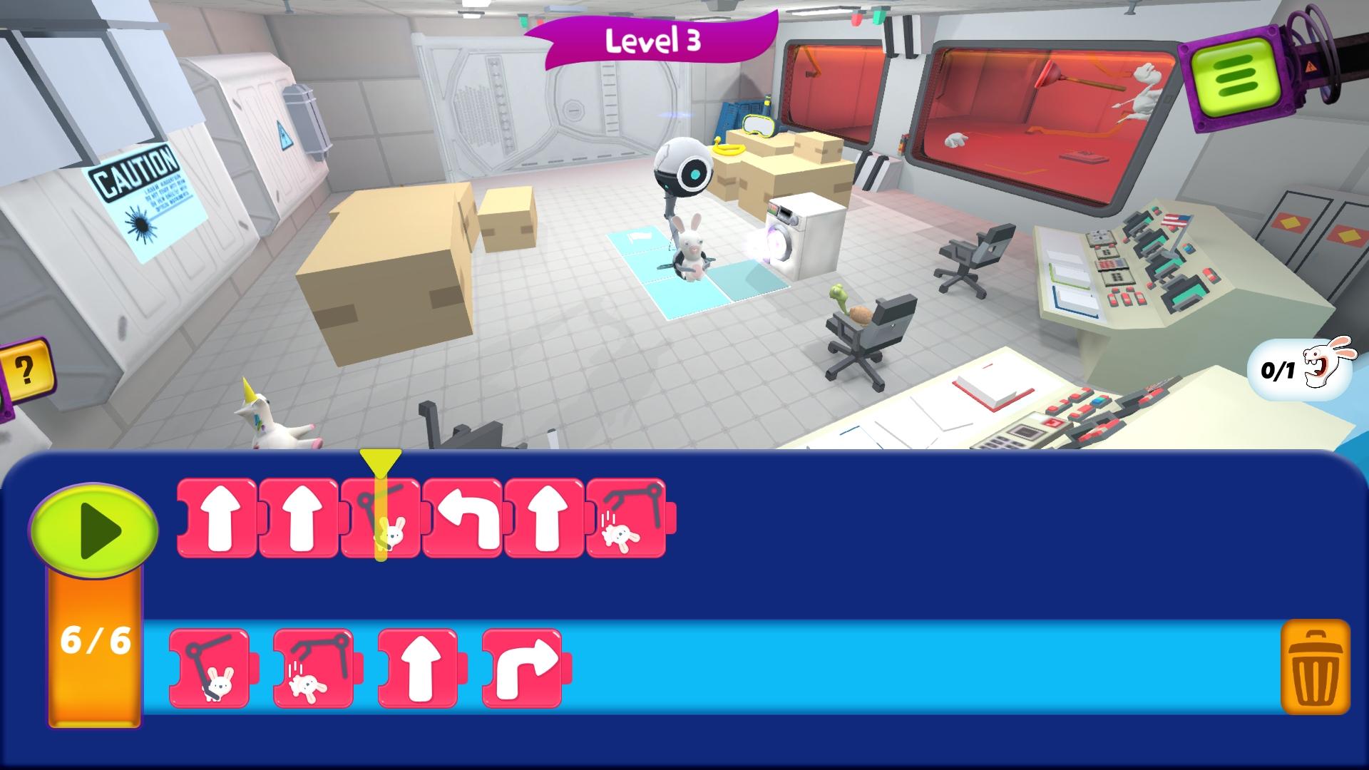 اسکرین شات 1 بازی Rabbids Coding!