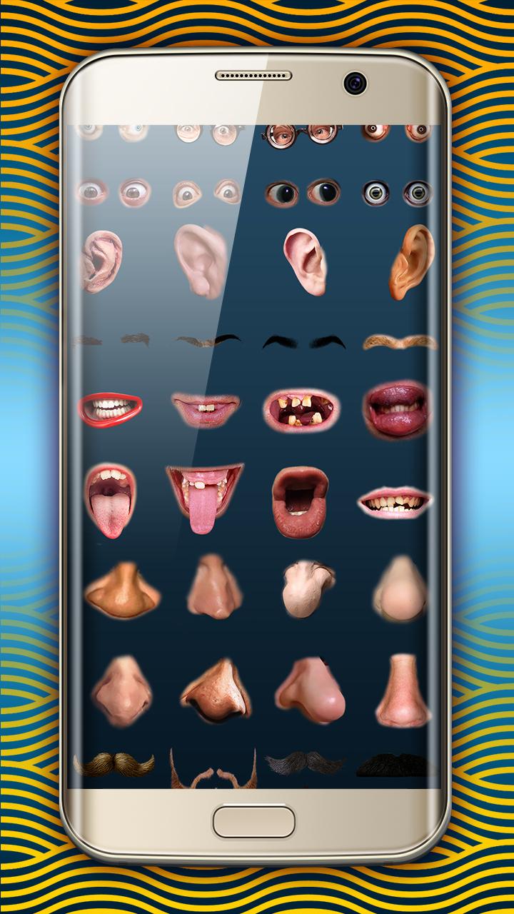 اسکرین شات 2 برنامه Ugly Face Maker App