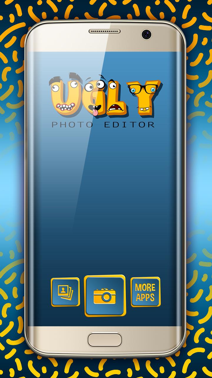 اسکرین شات 1 برنامه Ugly Face Maker App