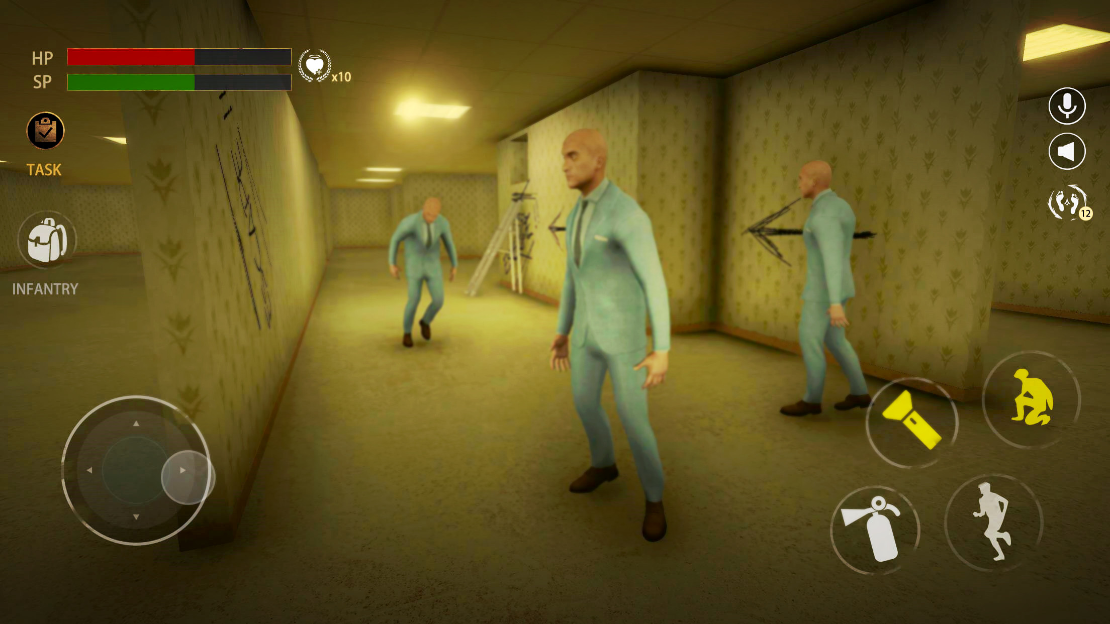 اسکرین شات 1 بازی Backrooms Multiplayer: Noclip