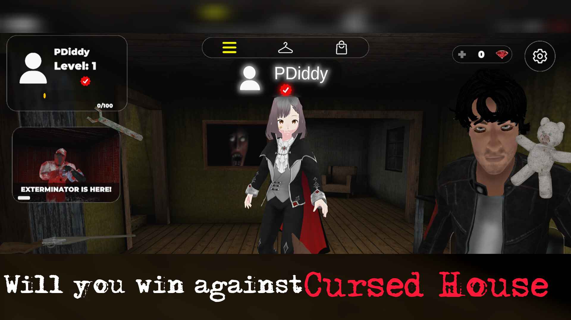 اسکرین شات 2 بازی Cursed House Multiplayer 2