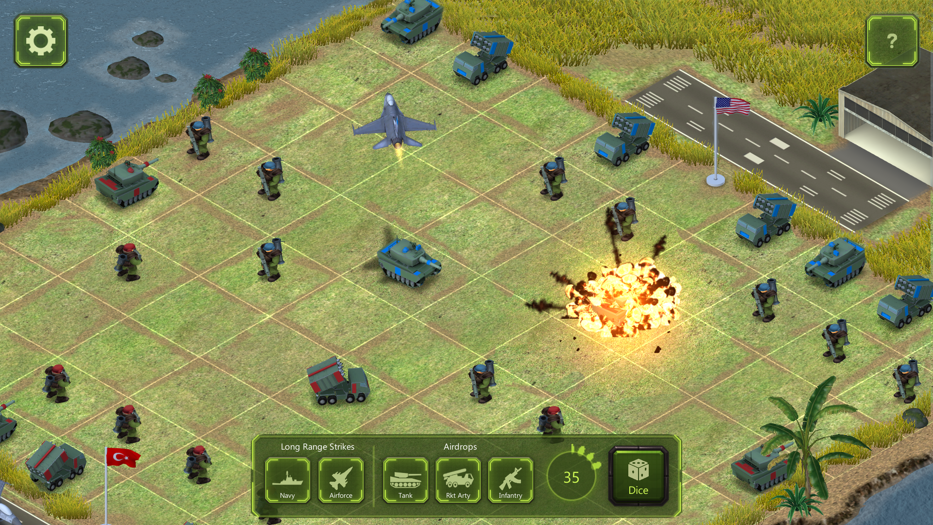 اسکرین شات 1 بازی Board Battlefield