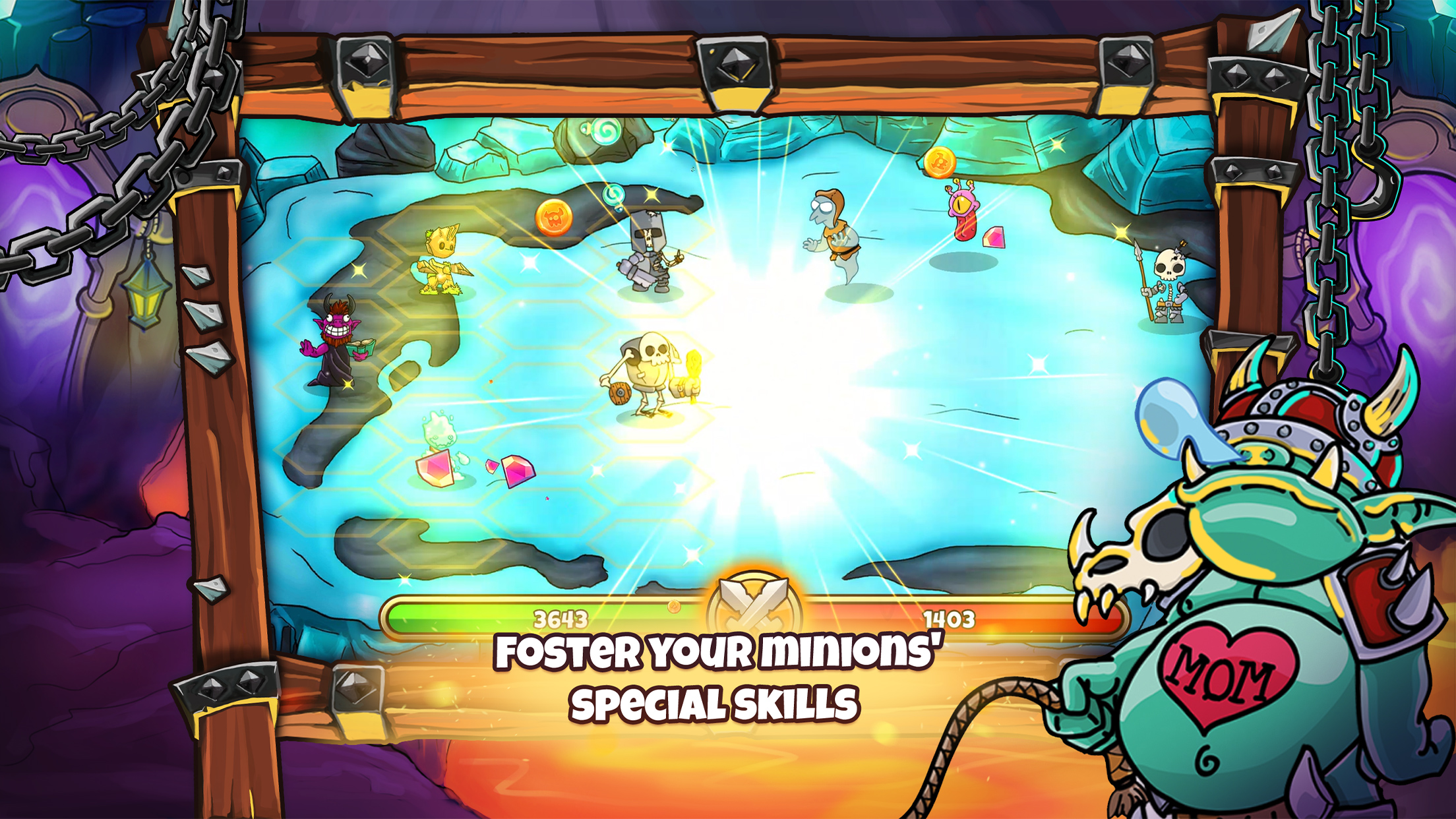 اسکرین شات 3 بازی Minion Raid: Epic Monsters