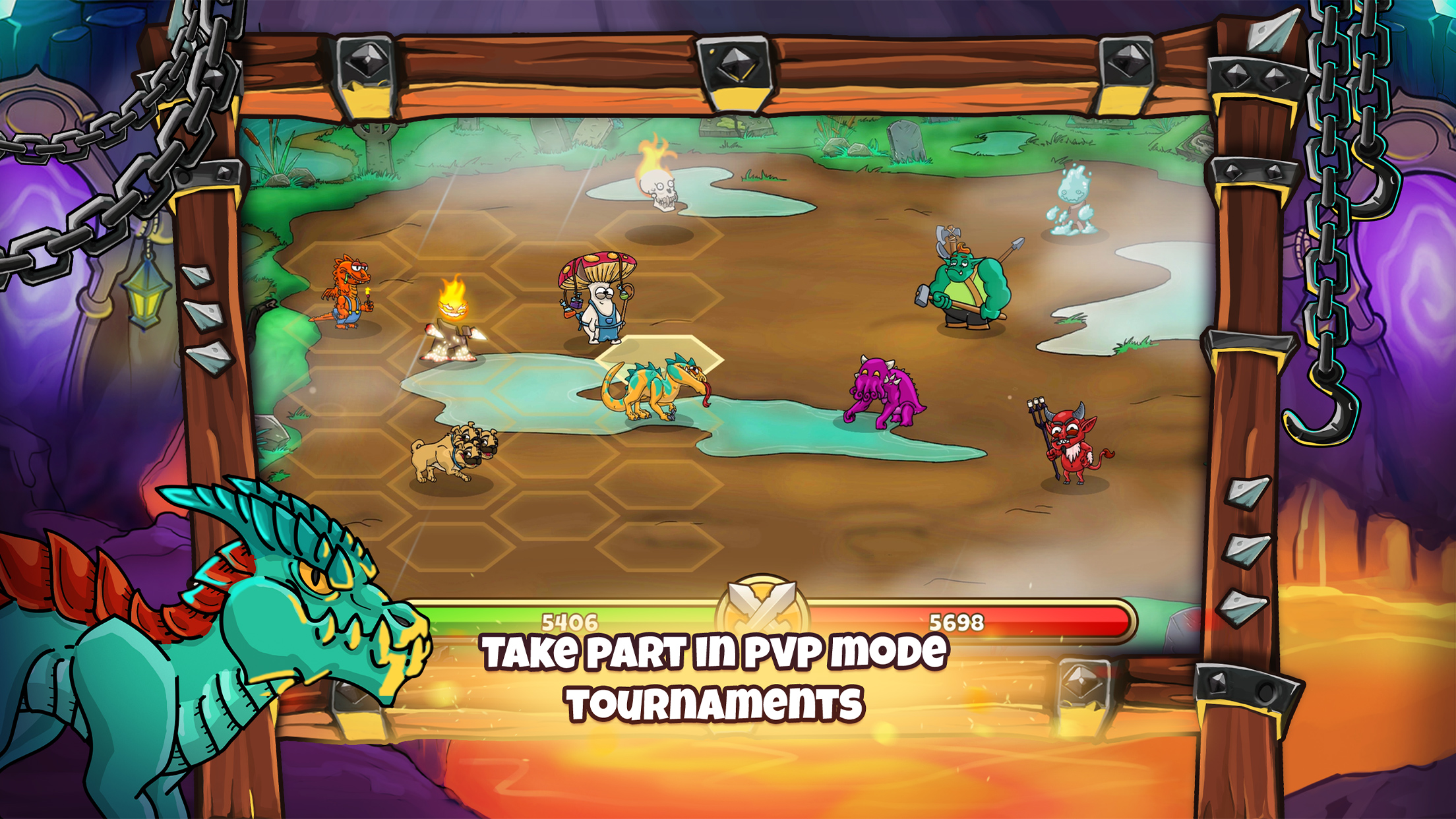 اسکرین شات 4 بازی Minion Raid: Epic Monsters