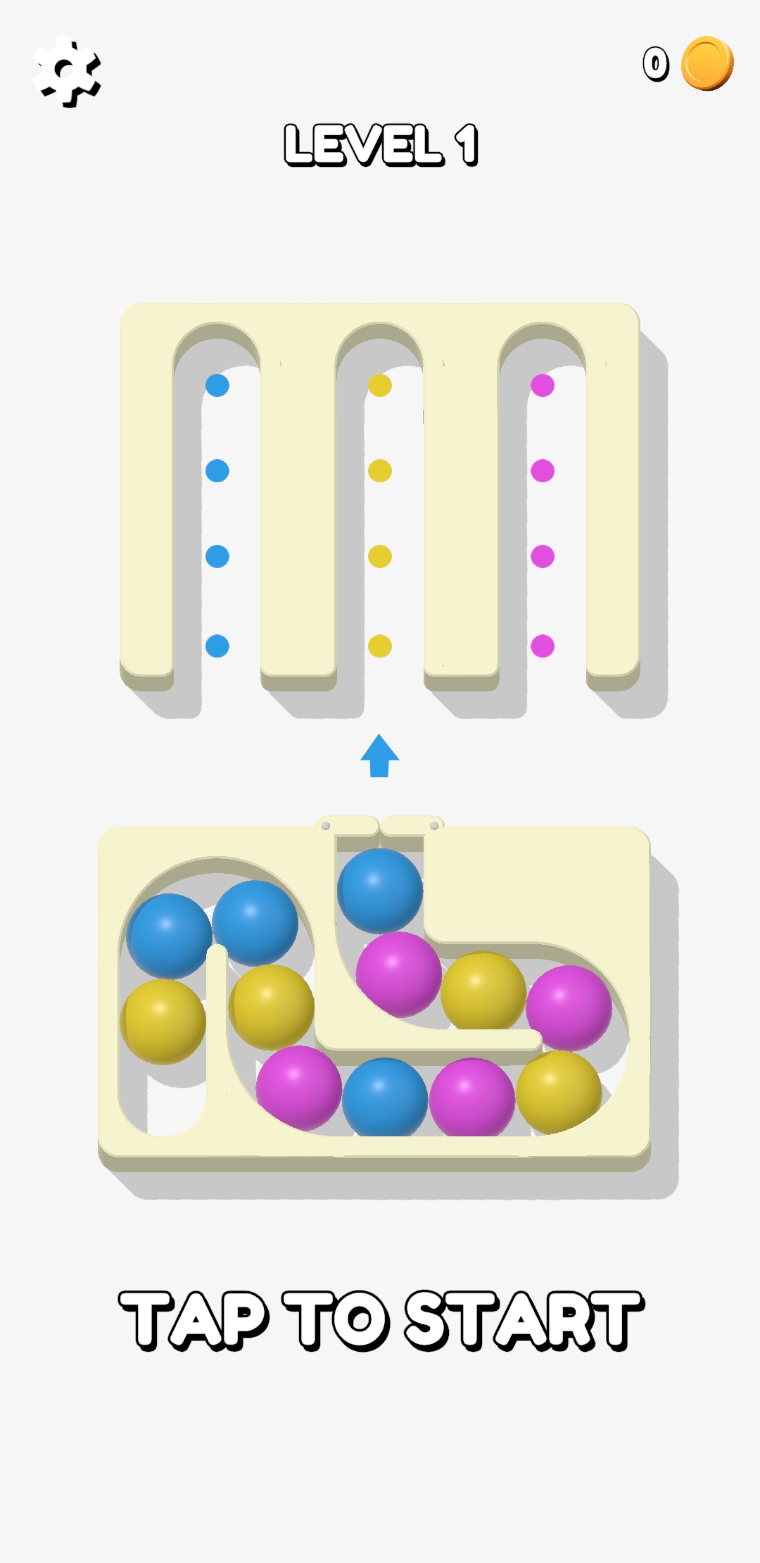 اسکرین شات بازی Slide & Sort 1