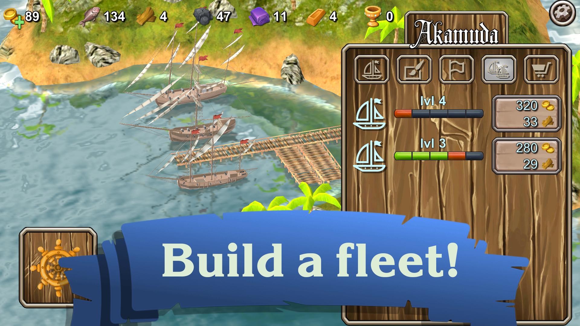 اسکرین شات 5 بازی Pirates: Call of the sea