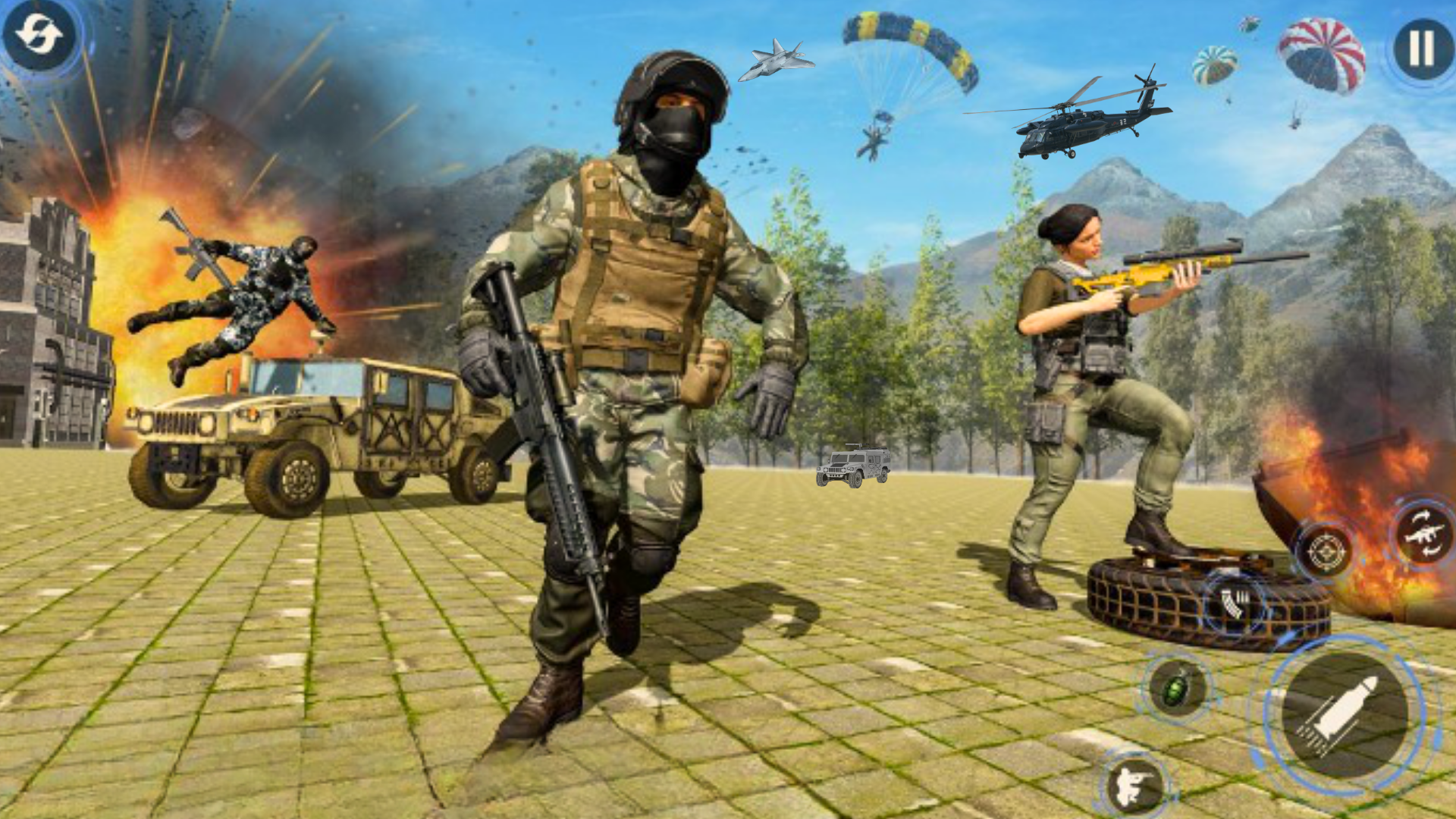 اسکرین شات 1 بازی Fort Battlegrounds Nite Squad