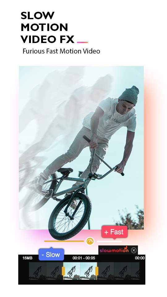 اسکرین شات 3 برنامه Slow Motion Video Camera