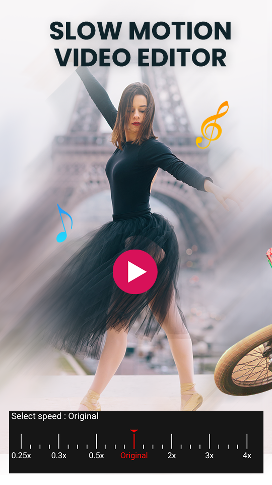 اسکرین شات 1 برنامه Slow Motion Video Camera