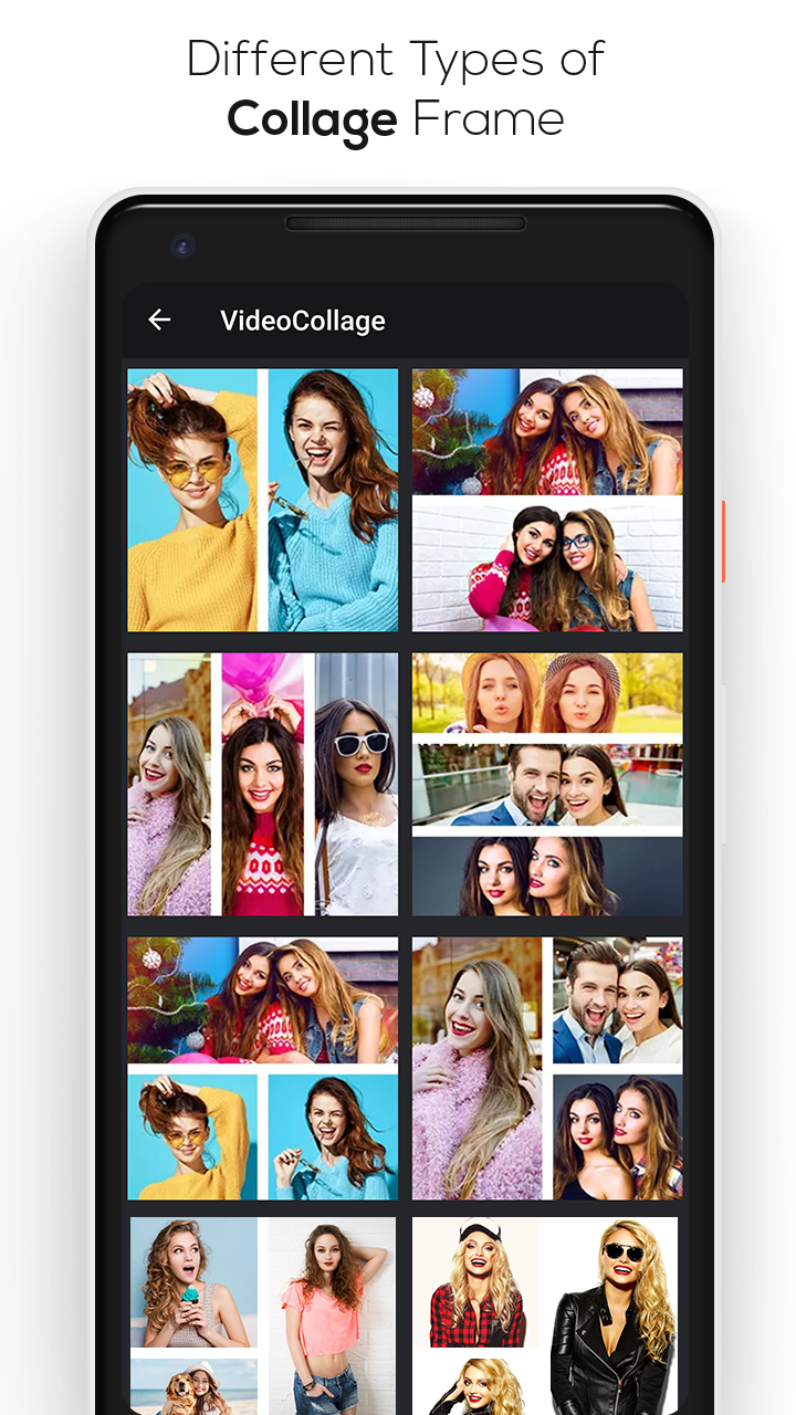 اسکرین شات 1 برنامه Video Collage Maker Studio