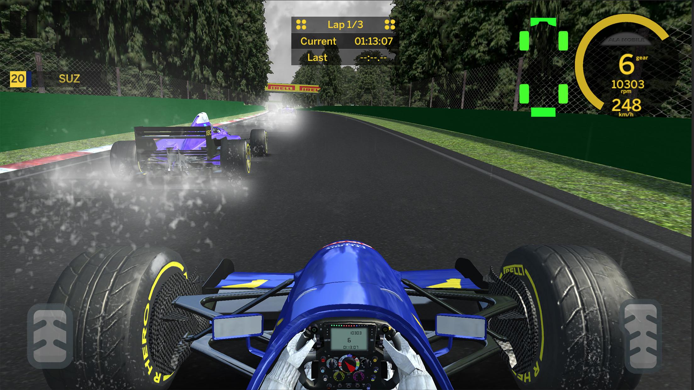 اسکرین شات 3 بازی Formula Classic - 90's Racing