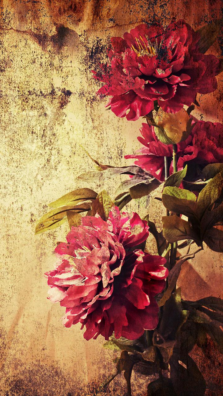 اسکرین شات 3 برنامه Vintage Roses Live Wallpaper