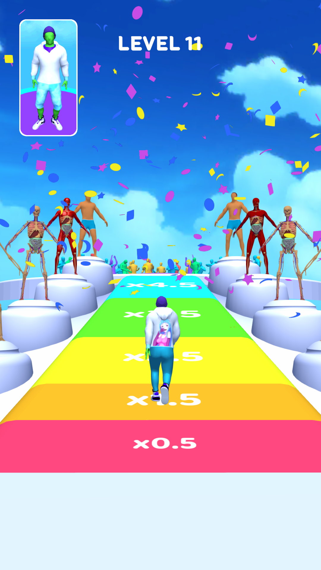 اسکرین شات 7 بازی DNA Run 3D - Human Race Games
