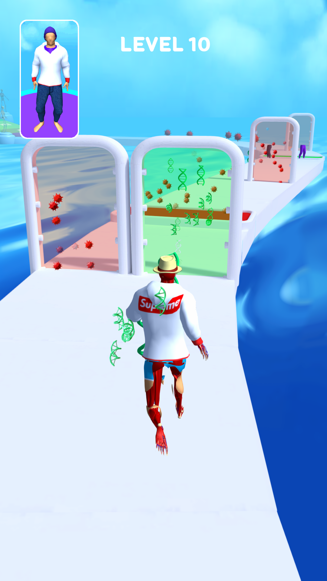 اسکرین شات 1 بازی DNA Run 3D - Human Race Games