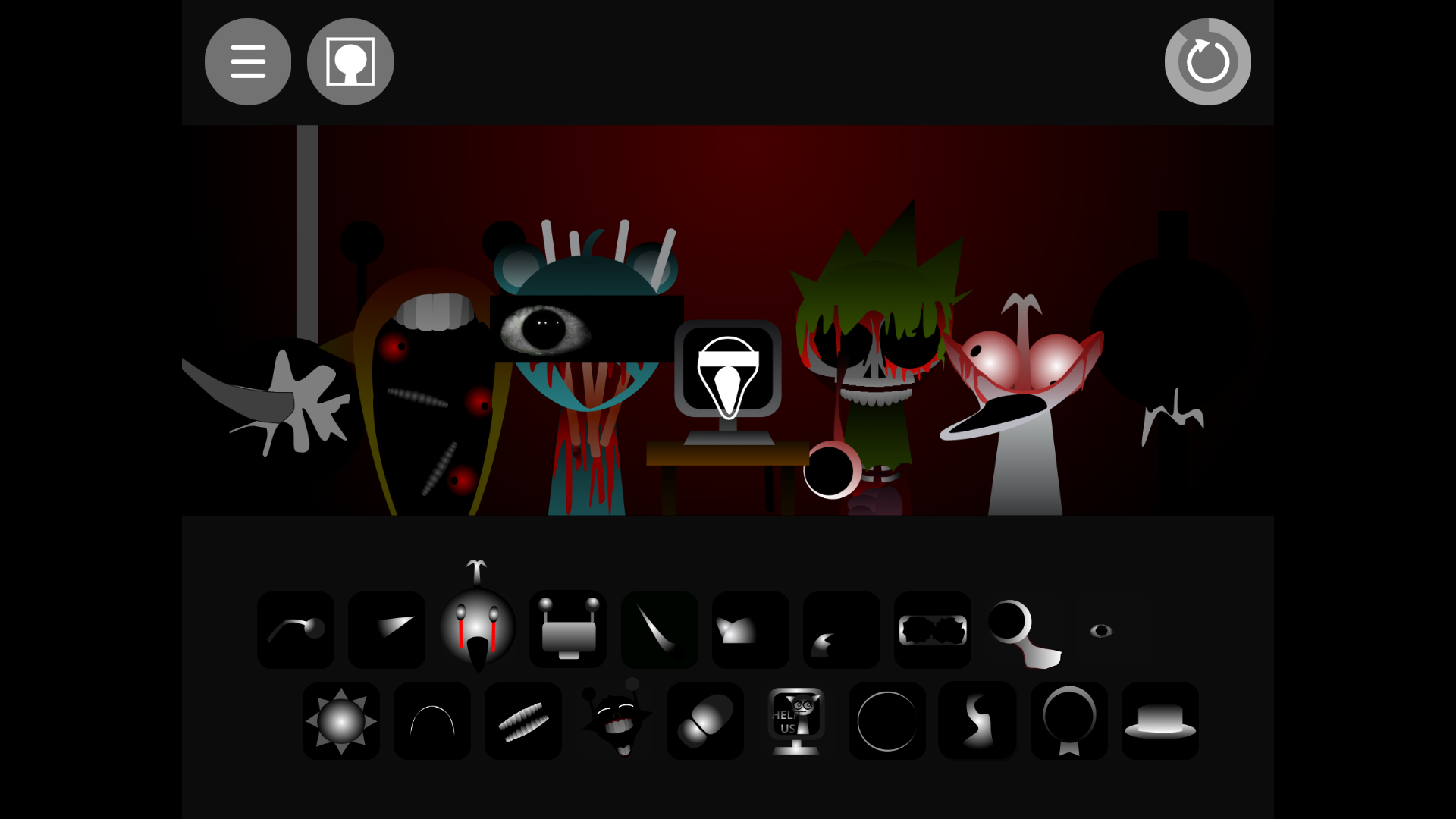 اسکرین شات 3 بازی Incredible Horror Music Game