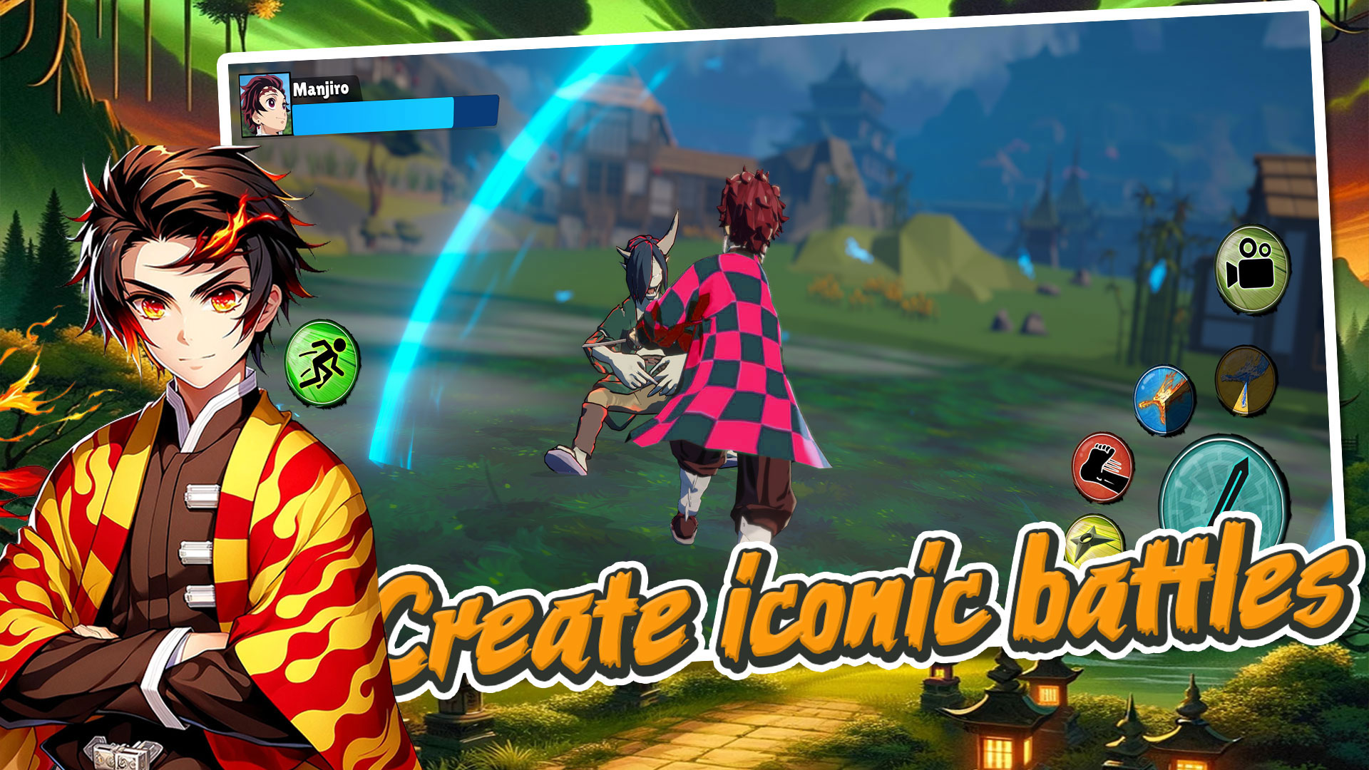 اسکرین شات 1 بازی Demon Fighting Hashira Anime