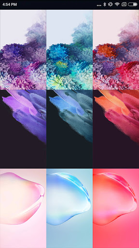 اسکرین شات 3 برنامه S21 Wallpaper & Wallpapers For Galaxy S21 Ultra