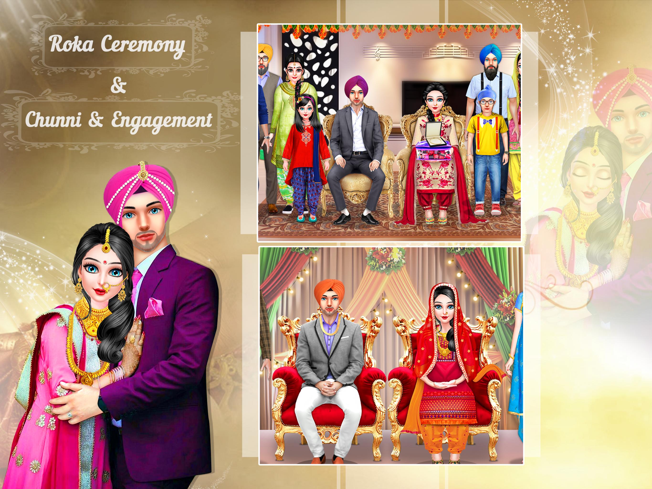 اسکرین شات 3 بازی Punjabi Wedding-Indian Girl Arranged Marriage Game