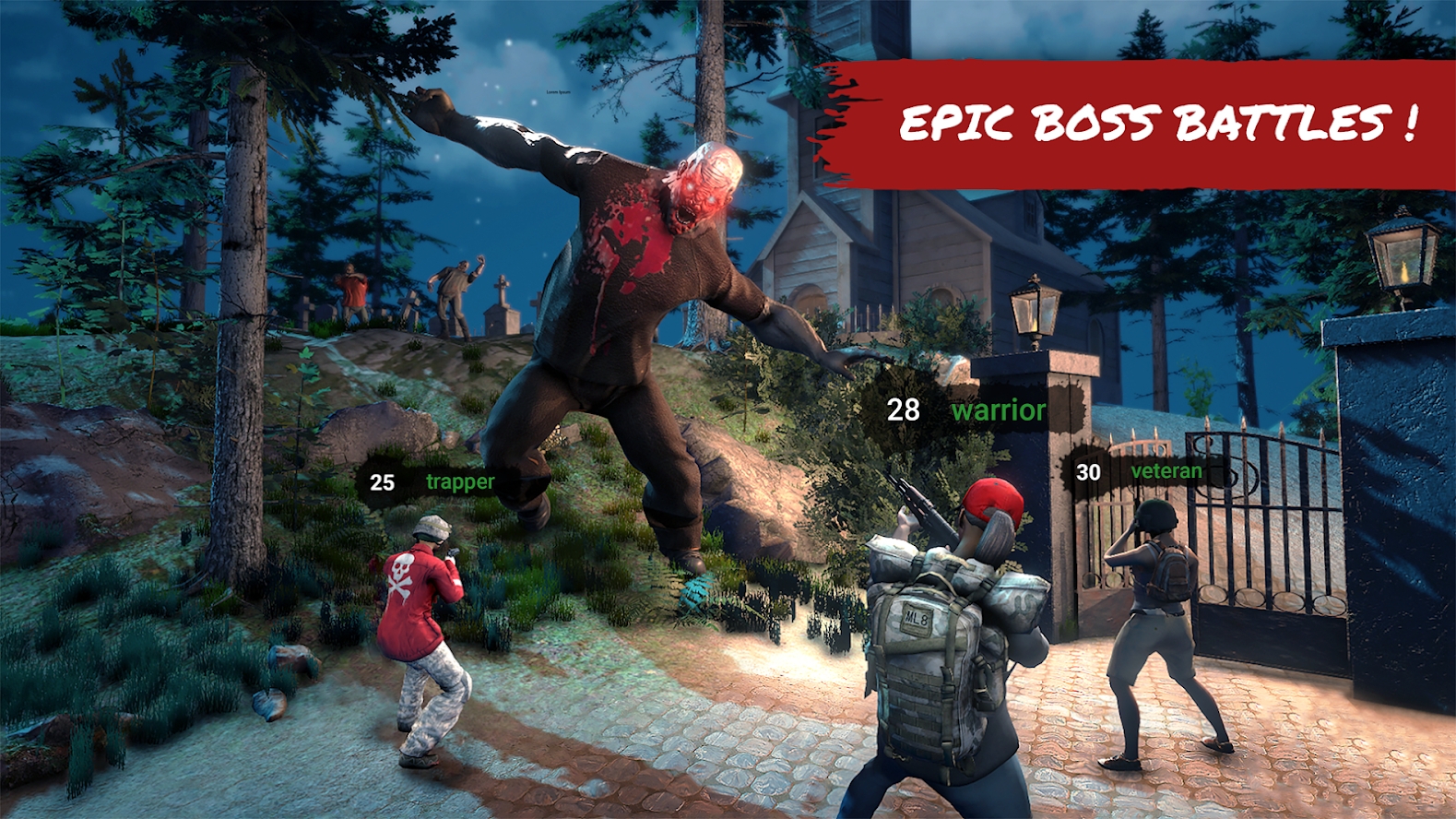 اسکرین شات 3 بازی Horror Forest 3 open-world RPG