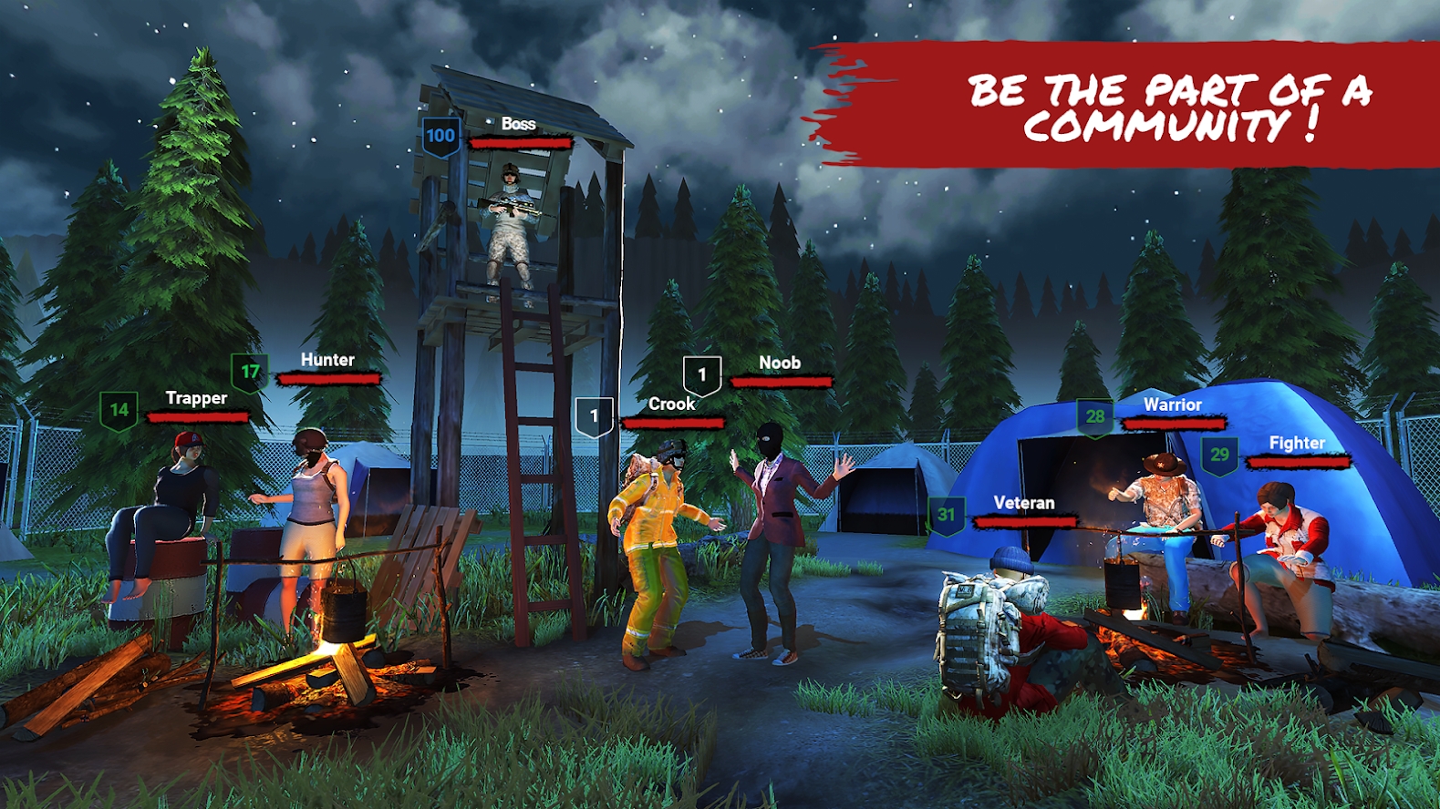 اسکرین شات 4 بازی Horror Forest 3 open-world RPG