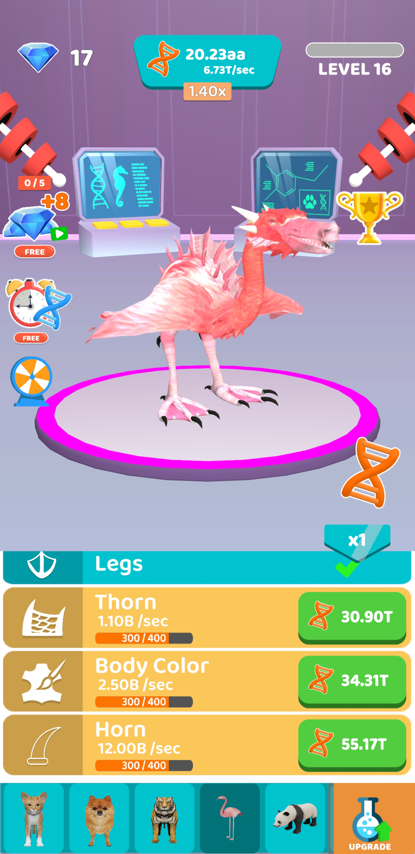 اسکرین شات 7 بازی Idle Animal Evolution - AI