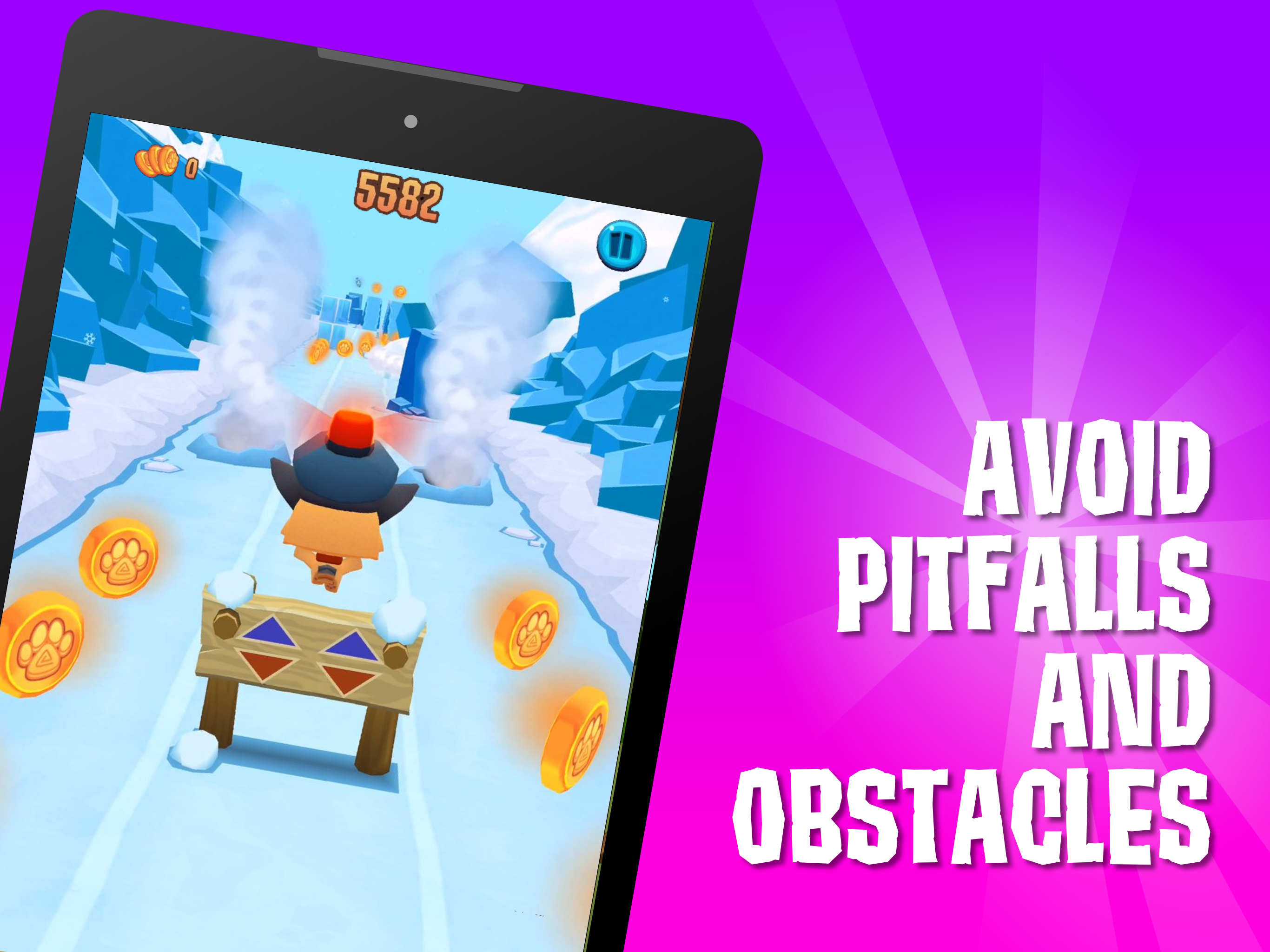 اسکرین شات 3 بازی Dash Tag - Fun Endless Runner!