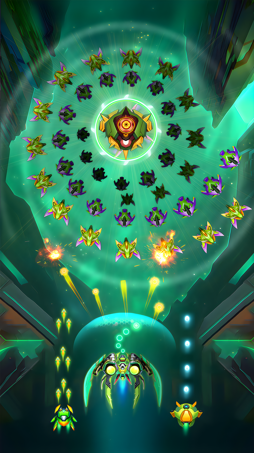 اسکرین شات 4 بازی WindWings: Space Shooter