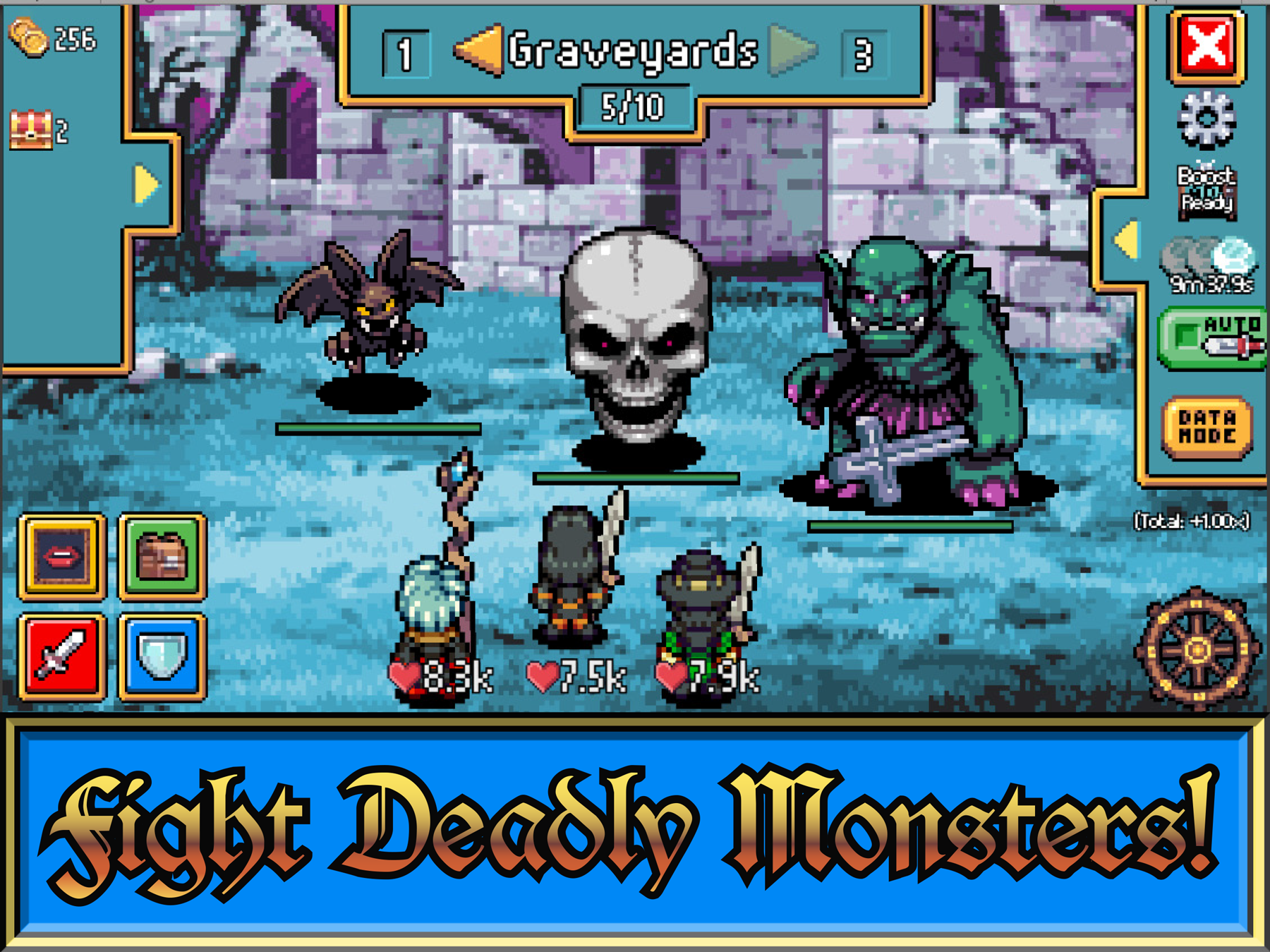 اسکرین شات 1 بازی Wizard's Wheel 2: Idle RPG