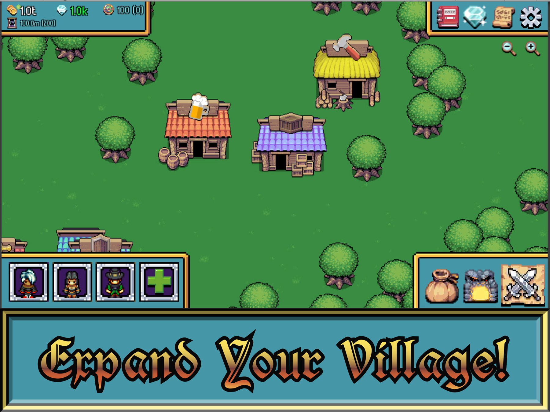 اسکرین شات 4 بازی Wizard's Wheel 2: Idle RPG