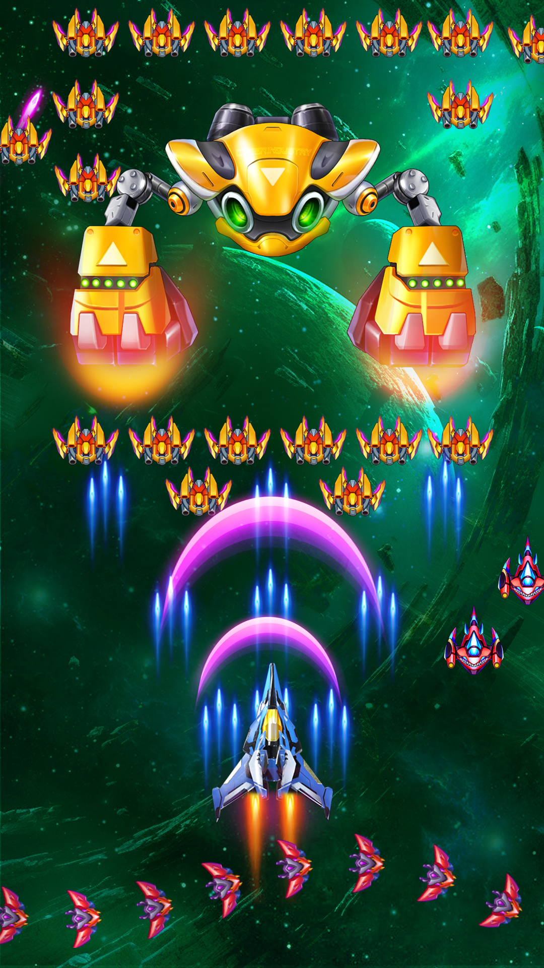 اسکرین شات 2 بازی WindWings: Multiverse Shooter