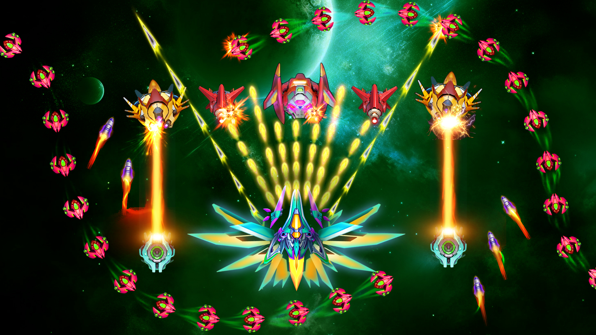 اسکرین شات 6 بازی WindWings: Multiverse Shooter