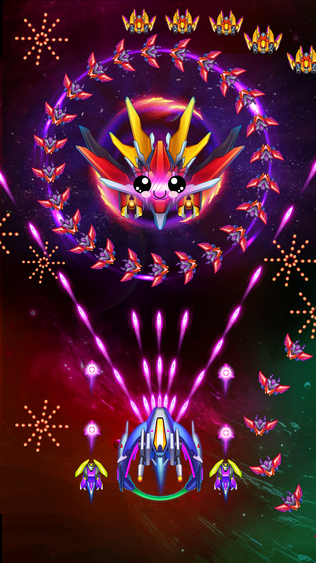 اسکرین شات 1 بازی WindWings: Multiverse Shooter