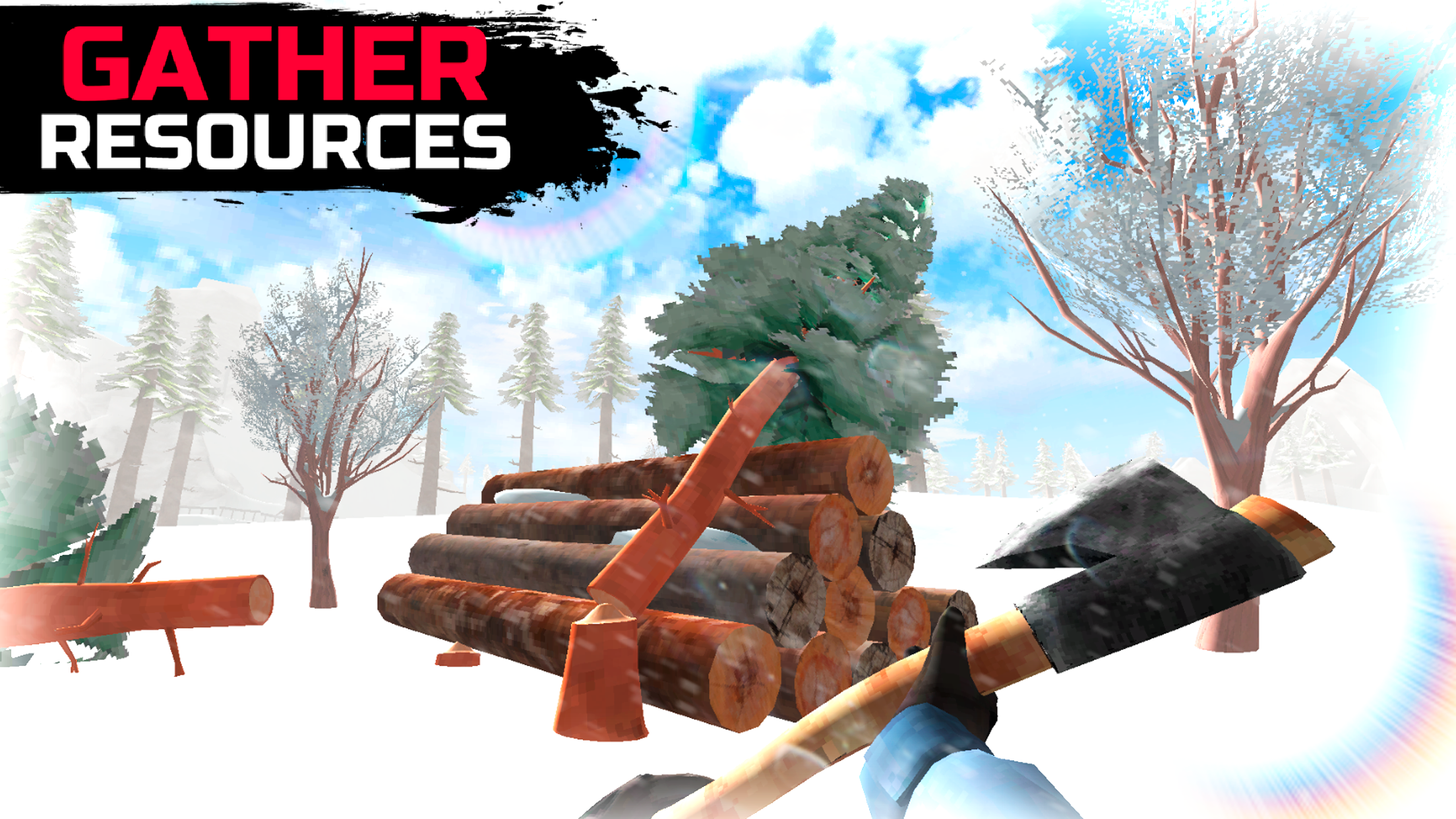 اسکرین شات 4 بازی WinterCraft: Survival Forest