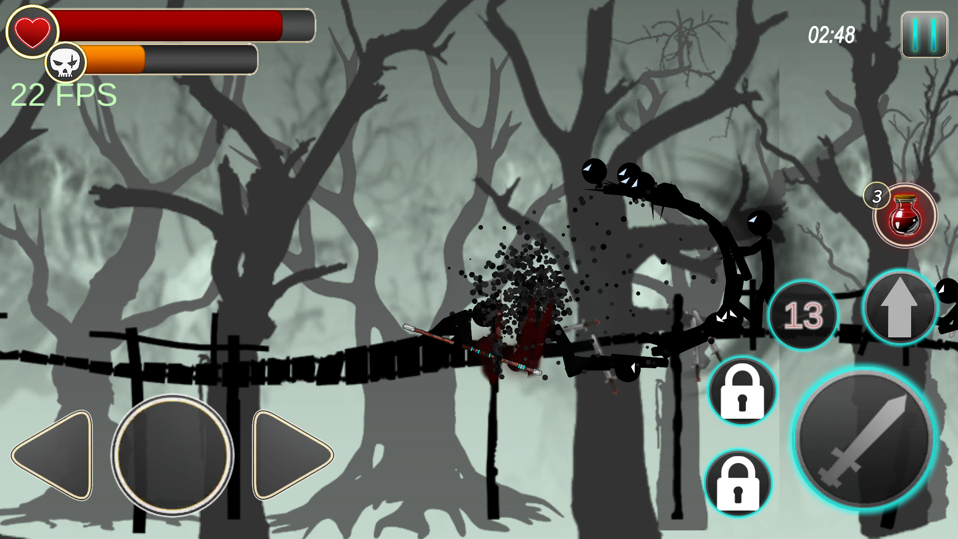 اسکرین شات 4 بازی Stickman Reaper
