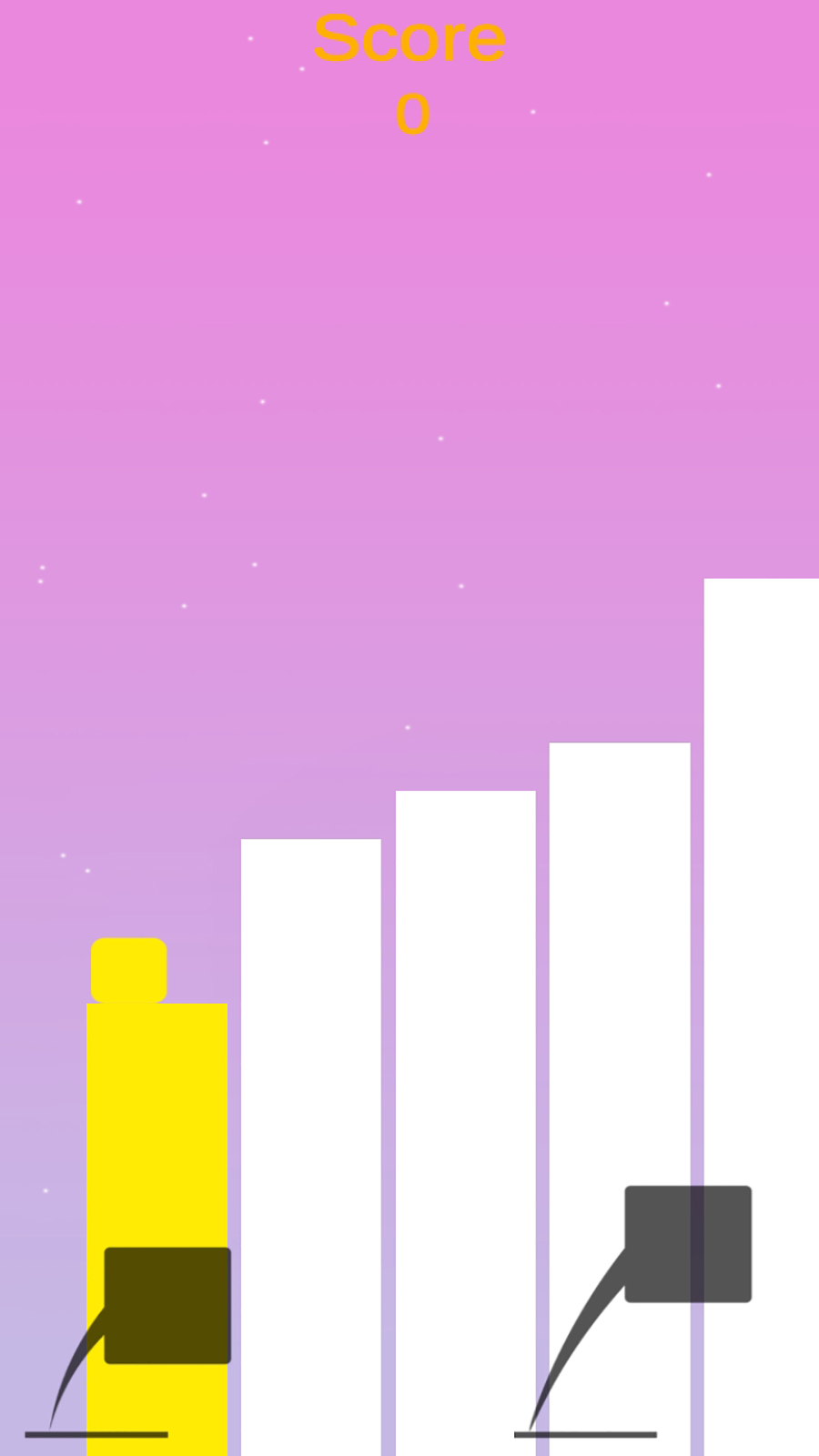 اسکرین شات 1 بازی پریدن مکعب کوچولو