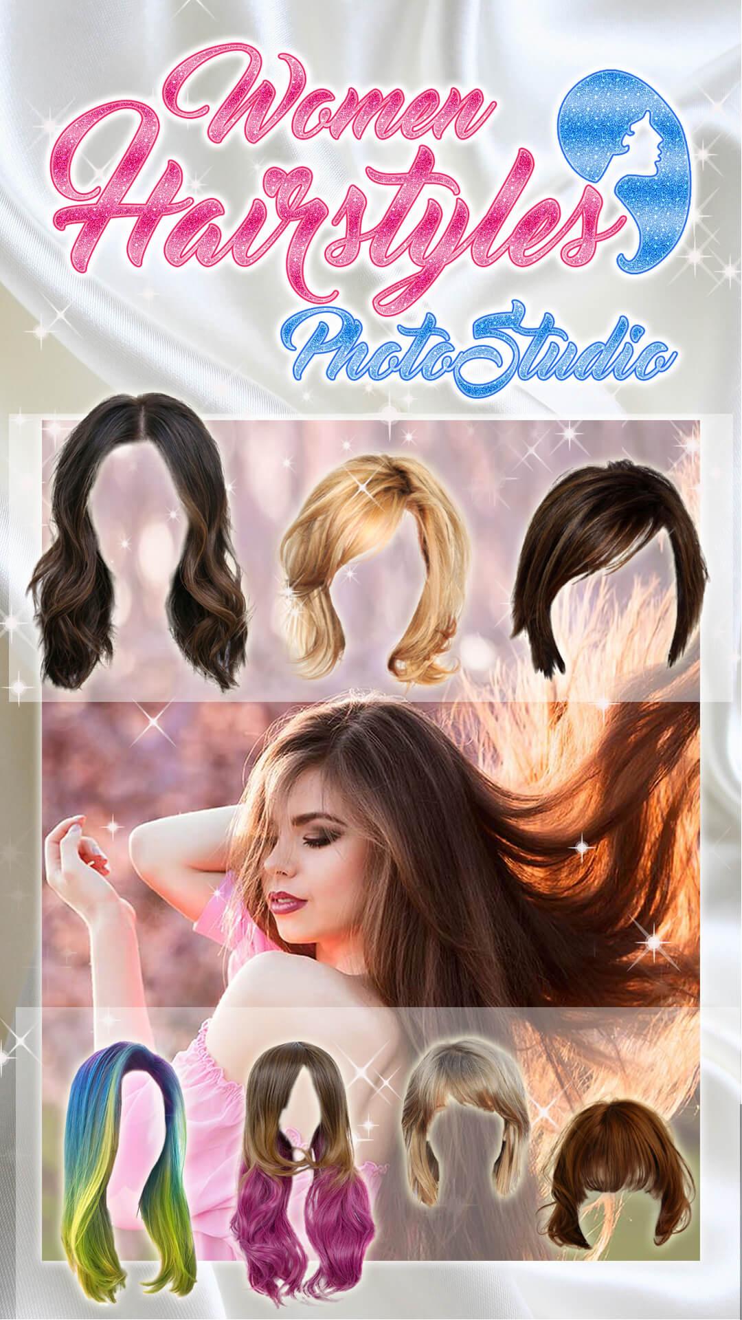 اسکرین شات 1 برنامه Women HairStyles Photo Editor