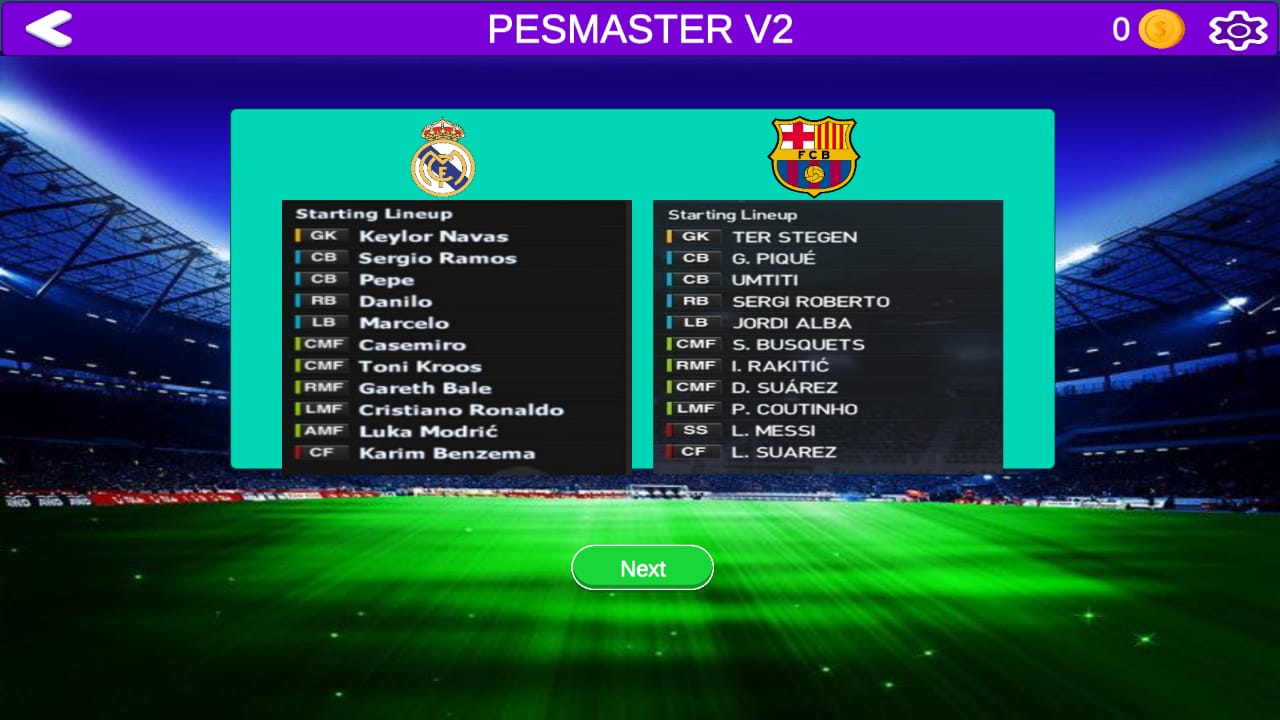 اسکرین شات 3 بازی PesMaster PRO dls22