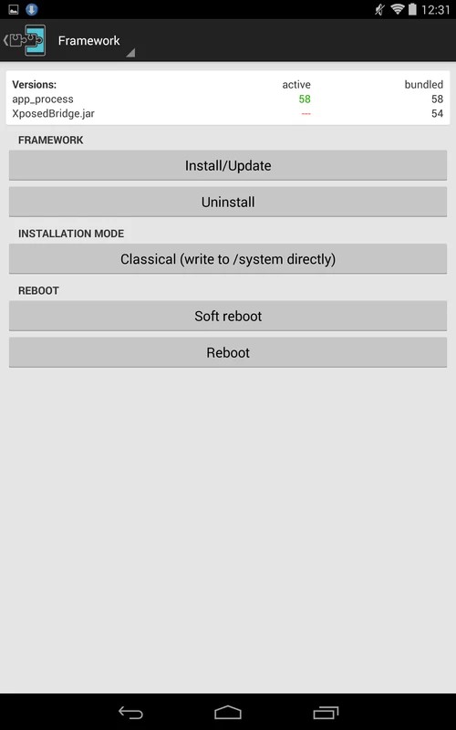 اسکرین شات 5 برنامه Xposed Installer APK
